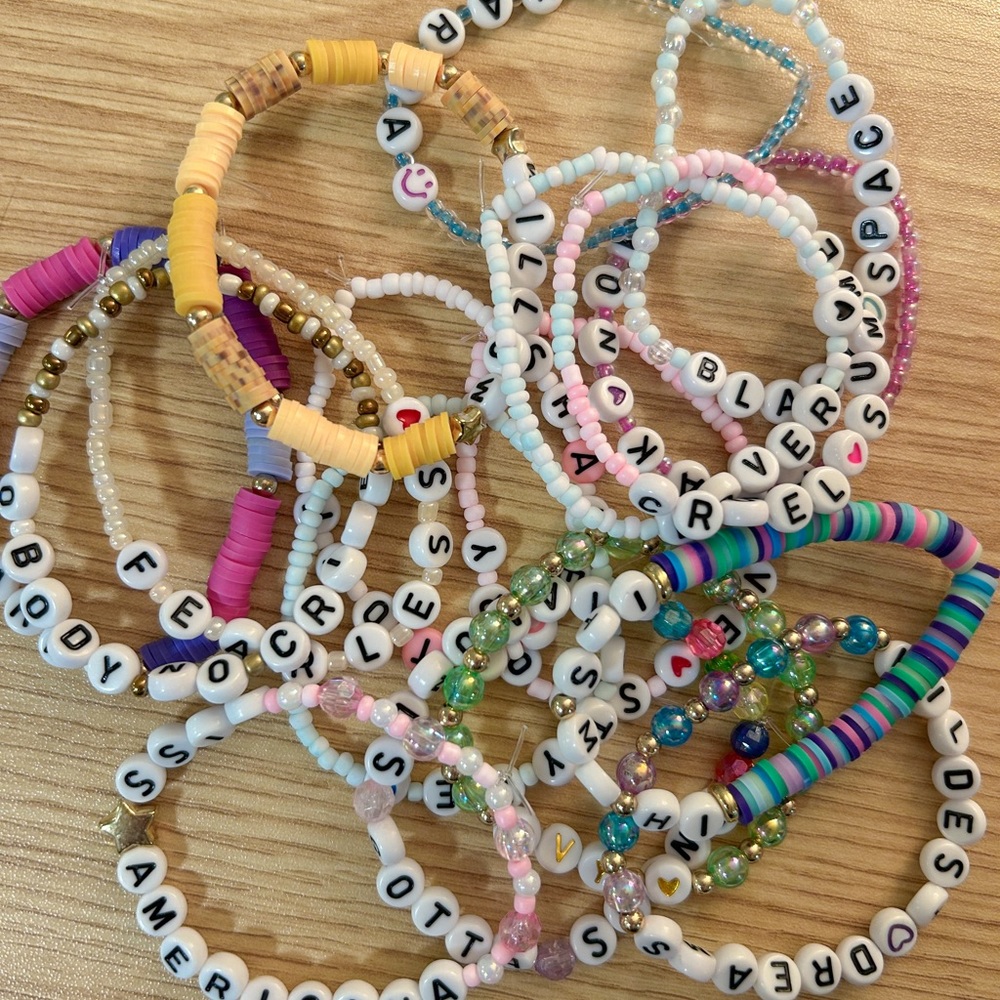 10 Custom Bracelets - Picture 1 of 1